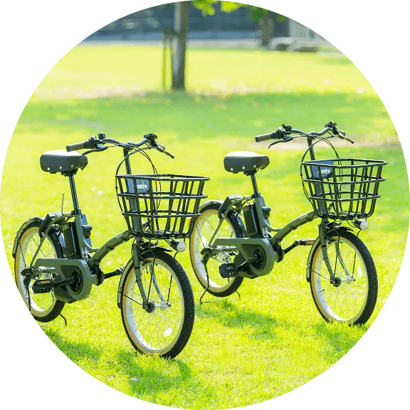 サイクリングにも