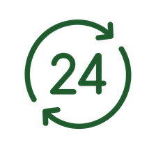 24時間対応のアイコン